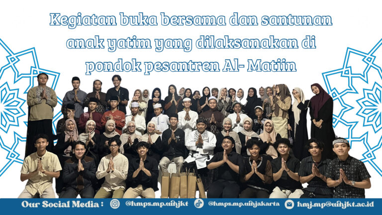 HANGATNYA RAMADHAN : BUKA PUASA BERSAMA, SANTUNAN ANAK YATIM, DAN GERAKAN INFAQ PENUH MAKNA YANG DILAKSANAKAN OLEH KESOSMA HMPS MANAJEMEN PENDIDIKAN